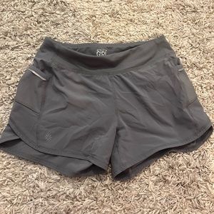 Grey athleta shorts